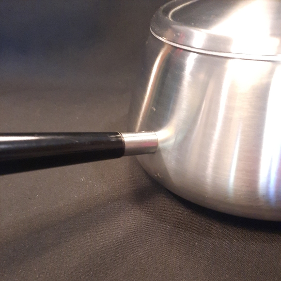 Vintage Spring Fondue Pot  MCM ~ Inox 18/8 Stainless Steel - Picture 10 of 11